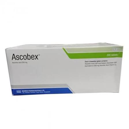 images (39) Ascobex 250 mg Chewable Tablet - Image 1