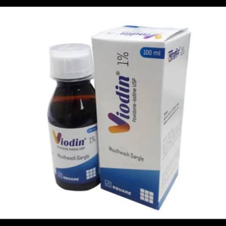 images (42) Viodin Mouthwash 1% w/v 100 mL - Image 1